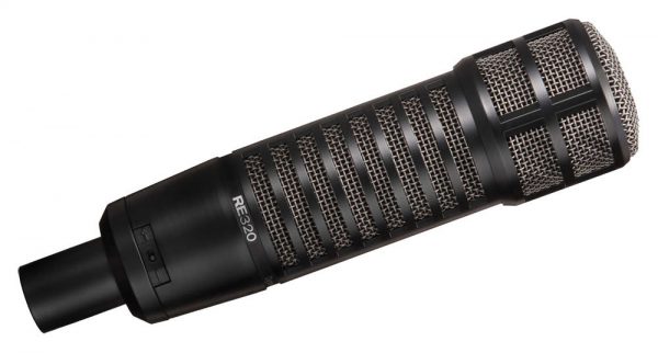 Broadcast variable-D dynamic cardioid microphone RE320 - Image 2
